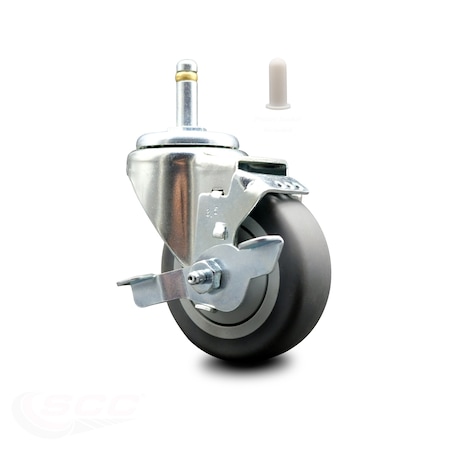 Service Caster Cambro Camdollies Swivel Caster Replacement with 41059 Socket Included-SCC CAM-GR20S3514-TPRB-TLB-716138-X701